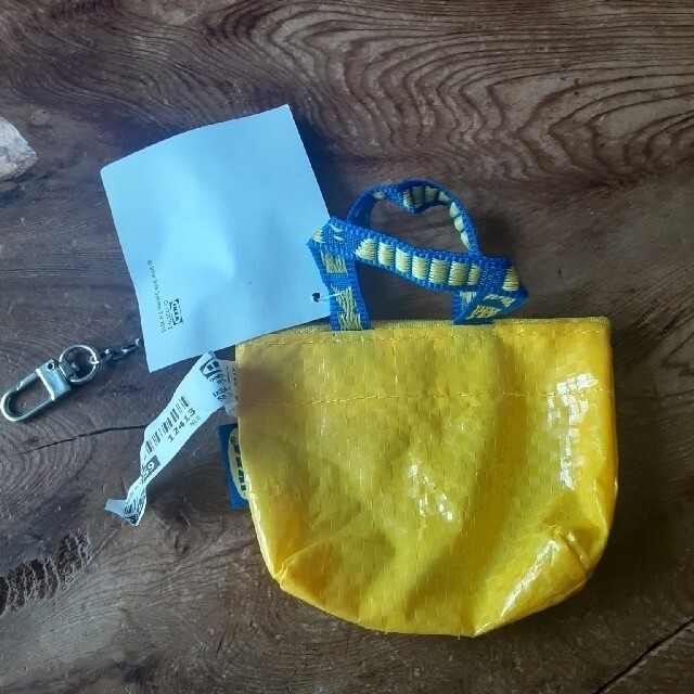 IKEA(イケア)のikea ミニ　ブルー&イエロー レディースのバッグ(エコバッグ)の商品写真