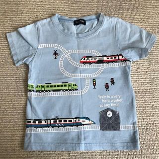 クレードスコープ(kladskap)の※専用※クレードスコープ  Tシャツ　電車　100 (Tシャツ/カットソー)