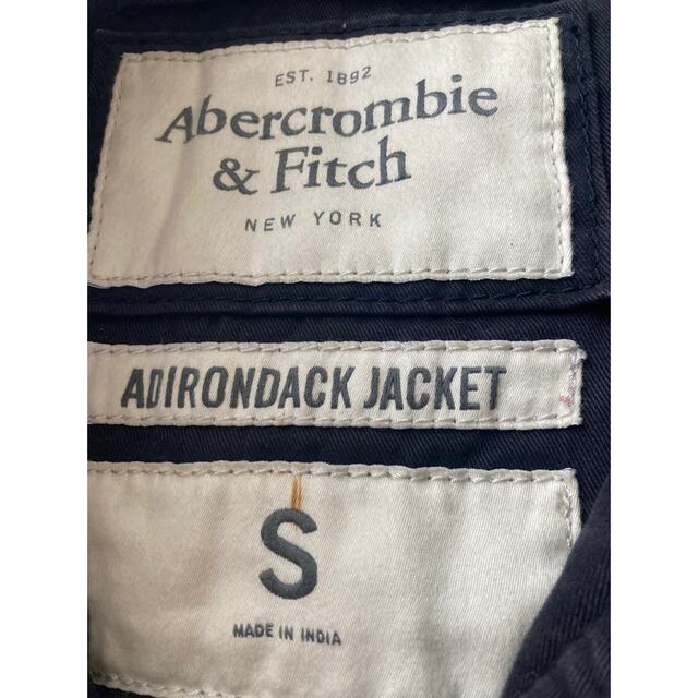 Abercrombie&Fitch(アバクロンビーアンドフィッチ)の【専用】アバクロンビー＆フィッチ アディロンダックジャケット ミリタリー 黒 S メンズのジャケット/アウター(ミリタリージャケット)の商品写真