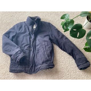 アバクロンビーアンドフィッチ(Abercrombie&Fitch)の【専用】アバクロンビー＆フィッチ アディロンダックジャケット ミリタリー 黒 S(ミリタリージャケット)