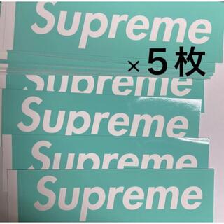 Supreme - Supreme Tiffany ステッカー 5枚