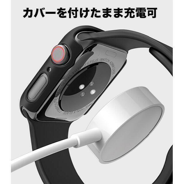 Apple Watch カバー アップルウォッチ 保護ケース 38mm ブラック スマホ/家電/カメラのスマホアクセサリー(モバイルケース/カバー)の商品写真