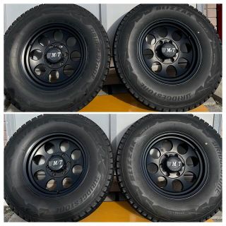 ブリヂストン(BRIDGESTONE)のミッキートンプソン クラシック3 ブラック 6穴 ブリザック 265/70R16(タイヤ・ホイールセット)