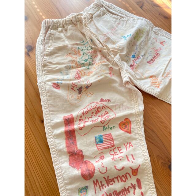 DENIM DUNGAREE(デニムダンガリー)の専用出品　デニム&ダンガリー　らくがきイージーパンツ120㌢ キッズ/ベビー/マタニティのキッズ服男の子用(90cm~)(パンツ/スパッツ)の商品写真