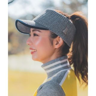 ランバン(LANVIN)のLanvin sport ランバンスポール　◆　ニットバイザー　(ウエア)