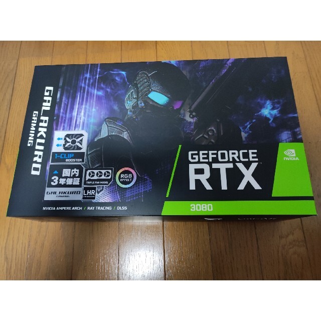 玄人志向 GG-RTX3080-E10GB/TP/LHR (GeForce RT