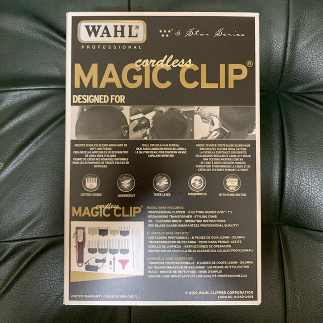 Wahl cordless magic clip 4