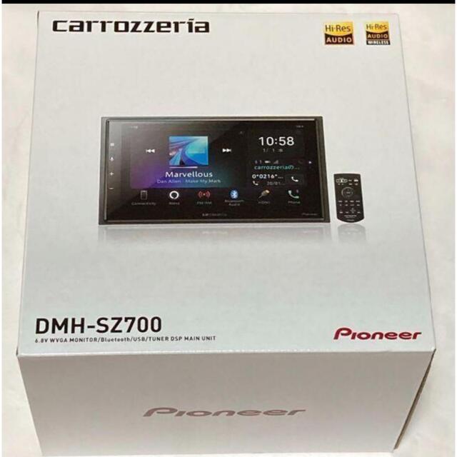 新品 パイオニア カーオーディオ カロッツェリア 6.8型 DMH-SZ700車でYouTube