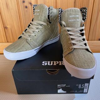 スープラ(SUPRA)のSUPRA  SKYTOP  スープラ　スカイトップ　26.5cm  新品(スニーカー)