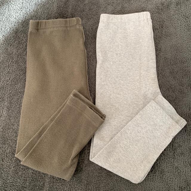 UNIQLO ユニクロ リブ レギンス パンツ 100の通販 by aiika まとめ売り ユニクロ レギンス リブレギンス 100 男の子 女の子