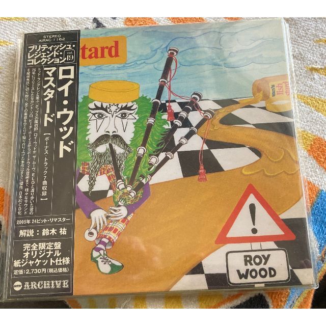 貴重紙CD ROY WOOD ロイウッド　マスタード Mustard 7曲追加!
