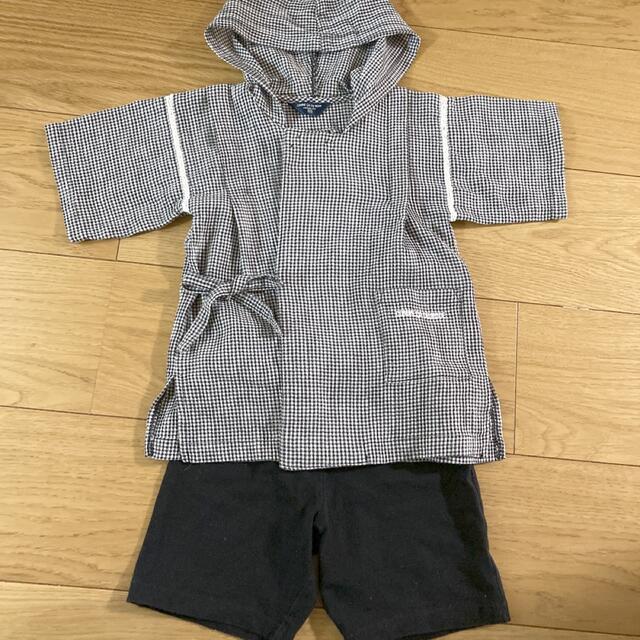 コムサの甚平90*・゜゜・*:.。..。.:*・' キッズ/ベビー/マタニティのキッズ服男の子用(90cm~)(甚平/浴衣)の商品写真