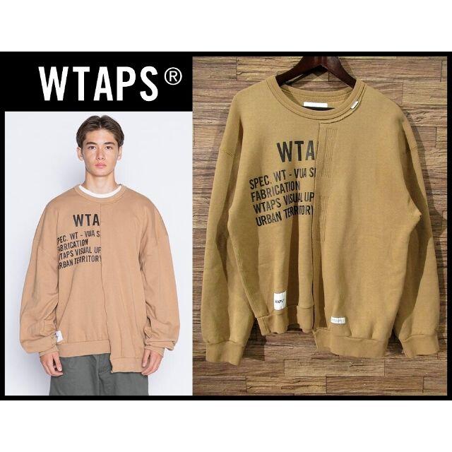 WTAPS　スウェットトレーナー　L　ブラック　クロスボーン　ピスネーム　日本製