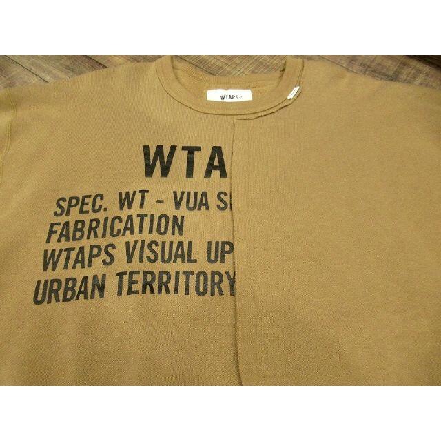 W)taps(ダブルタップス)の完売美品 WTAPS ダブルタップス 21SS アシンメトリー スウェット S メンズのトップス(スウェット)の商品写真