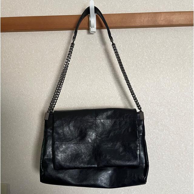 ZARA(ザラ)のZARA ショルダーバッグ　ブラック メンズのバッグ(ショルダーバッグ)の商品写真