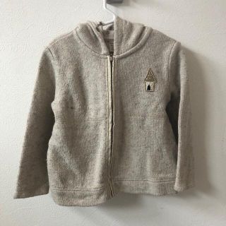 ザラキッズ(ZARA KIDS)のzara babygirl ニットパーカー　98cm(ニット)