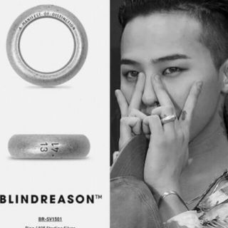 GD着用 blindreason ring Sサイズ peaceminusone