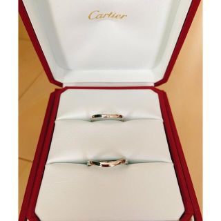 カルティエ(Cartier)のカルティエ　結婚指輪　バレリーナ(リング(指輪))