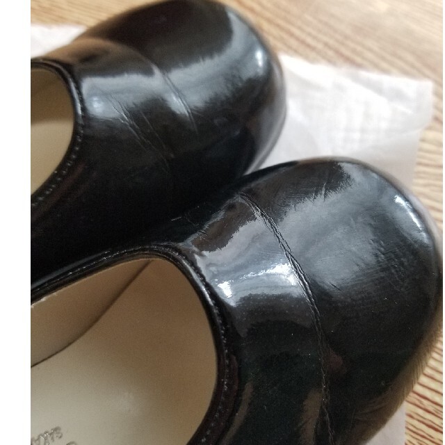 キッズ　靴　フォーマル　黒エナメル　サイズ16 キッズ/ベビー/マタニティのキッズ靴/シューズ(15cm~)(フォーマルシューズ)の商品写真