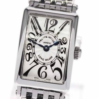 フランクミュラー(FRANCK MULLER)の☆美品★箱・保証書付き【FRANCK MULLER】フランクミュラー ロングアイランド 802QZ クォーツ レディース【ev15】(腕時計)