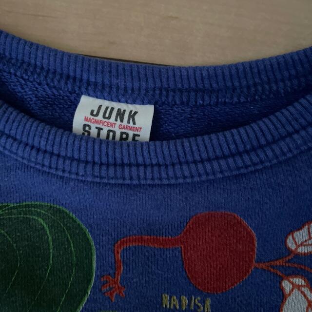 JUNK STORE(ジャンクストアー)のジャンクストア　トレーナー　100 キッズ/ベビー/マタニティのキッズ服男の子用(90cm~)(Tシャツ/カットソー)の商品写真