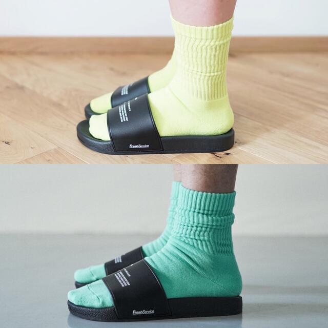 COMOLI(コモリ)の【新品未使用品】FreshService ORIGINAL SOCKS 【2足】 メンズのレッグウェア(ソックス)の商品写真