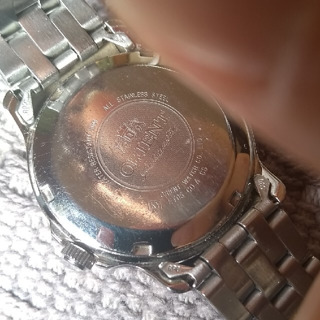 ORIENT(オリエント)のオリエント メンズ自動巻腕時計 CET05001W メンズの時計(腕時計(アナログ))の商品写真