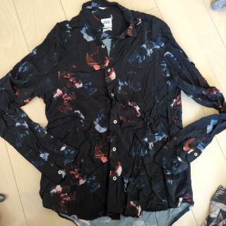 ザラ(ZARA)の値下げ★ZARA　メンズ　シワ加工柄シャツ(シャツ)