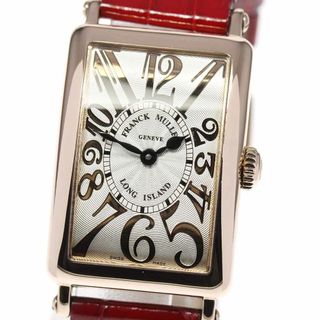 フランクミュラー(FRANCK MULLER)の☆美品★箱・保証書付き【FRANCK MULLER】フランクミュラー ロングアイランド アンサンブル ダイヤモンド 902QZREL クォーツ レディース【ev20】(腕時計)