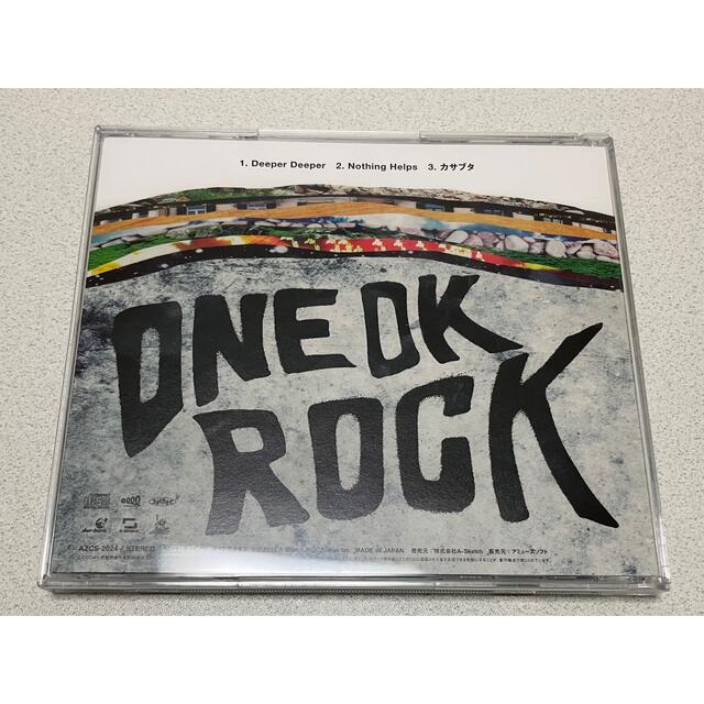 Deeper Deeper/Nothing Helps ONE OK ROCK エンタメ/ホビーのCD(ポップス/ロック(邦楽))の商品写真
