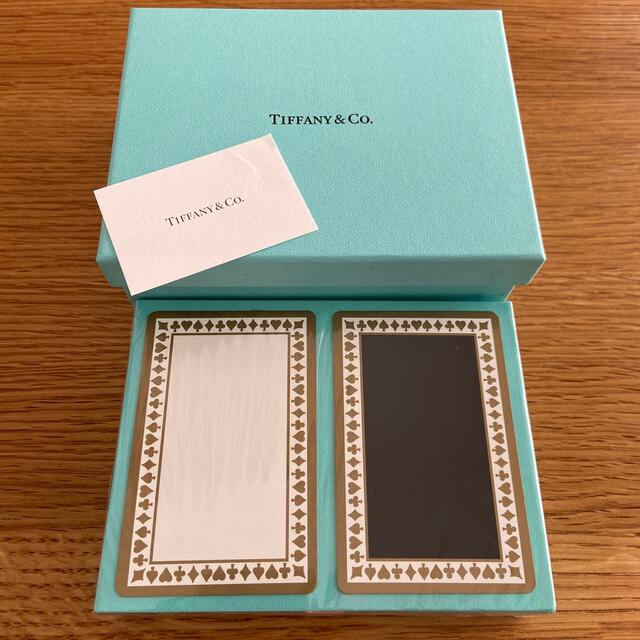 Tiffany & Co.(ティファニー)の新品未使用　ティファニー　トランプ　TIFFANY&Co エンタメ/ホビーのテーブルゲーム/ホビー(トランプ/UNO)の商品写真