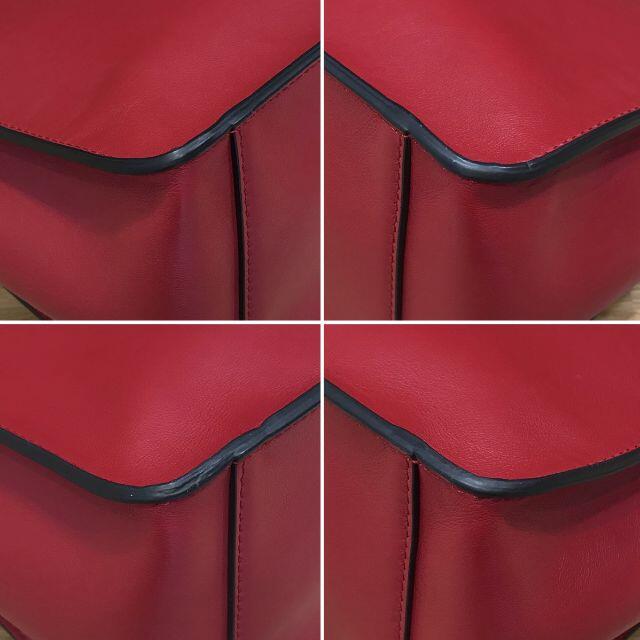 FENDI(フェンディ)の新品未使用 フェンデイ フリップミディアム 2WAYショルダーバッグ 赤 レディースのバッグ(ショルダーバッグ)の商品写真