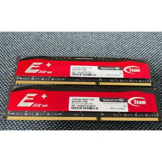 Team デスクトップ用メモリ DDR3 1600 8GBx2（16GB）