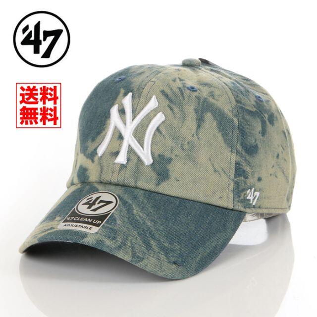 新品 47 激安通販販売 キャップ NY ヤンキース デニム メンズ 帽子 レディース 最大80%OFFクーポン