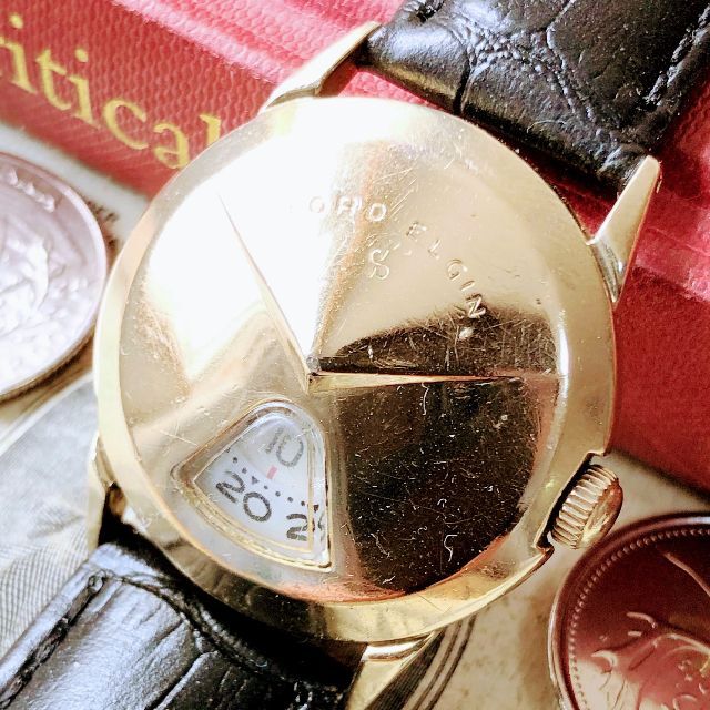 ELGIN(エルジン)の#1921【シックでお洒落】メンズ 腕時計 エルジン 動作良好  メンズの時計(その他)の商品写真