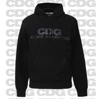 コムデギャルソン(COMME des GARCONS)のコムデギャルソン HOODED SWEATSHIRT MONOCHROME(パーカー)