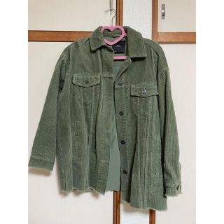 ザラ(ZARA)のZARA  コーディロイジャケット　カーキ(その他)