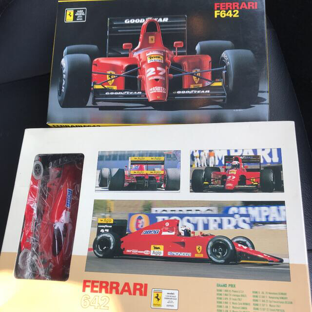 Ferrari 642 プラモデルセット