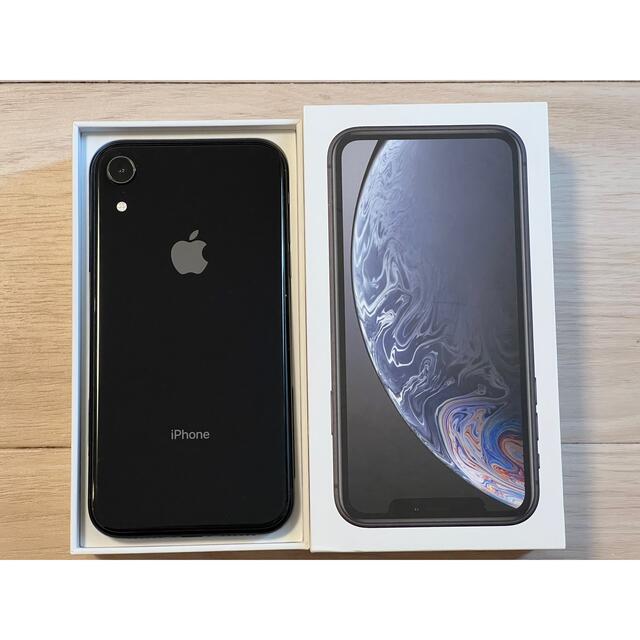 アップル iphonexr  ブラック 64GB SIMフリー