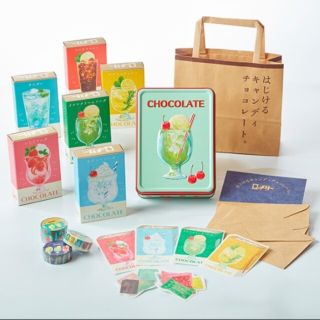 チョコレート(chocolate)のはじけるキャンディチョコレートコラボボックス(菓子/デザート)