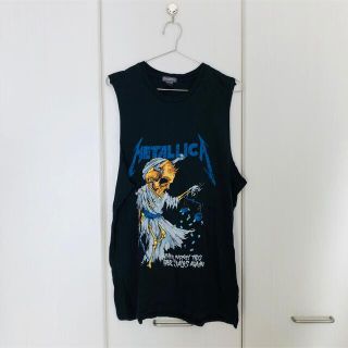 METALLICA タンクトップ H＆M(Tシャツ/カットソー(半袖/袖なし))