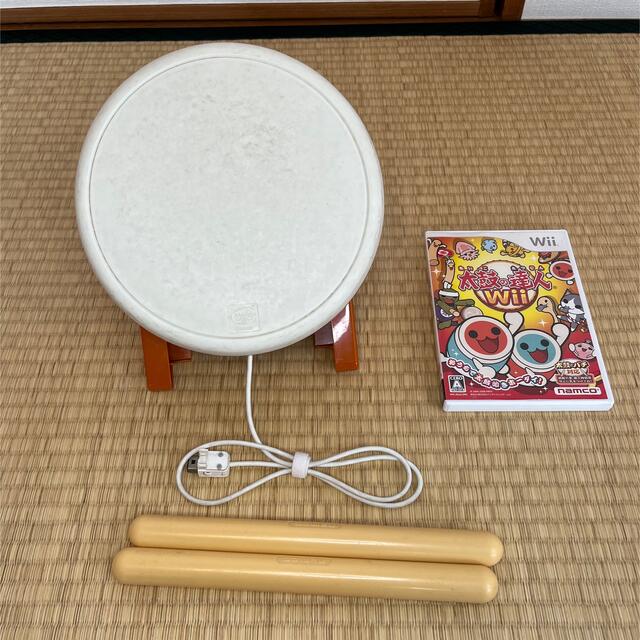 BANDAI NAMCO Entertainment(バンダイナムコエンターテインメント)の太鼓の達人Wii エンタメ/ホビーのゲームソフト/ゲーム機本体(家庭用ゲームソフト)の商品写真