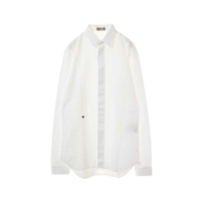 ブラウン×ピンク dior homme bee刺繍 シャツ | ochge.org