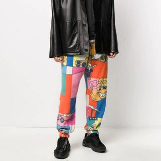 オフホワイト(OFF-WHITE)のmartin rose 20ss cosmic フリースパンツ(その他)