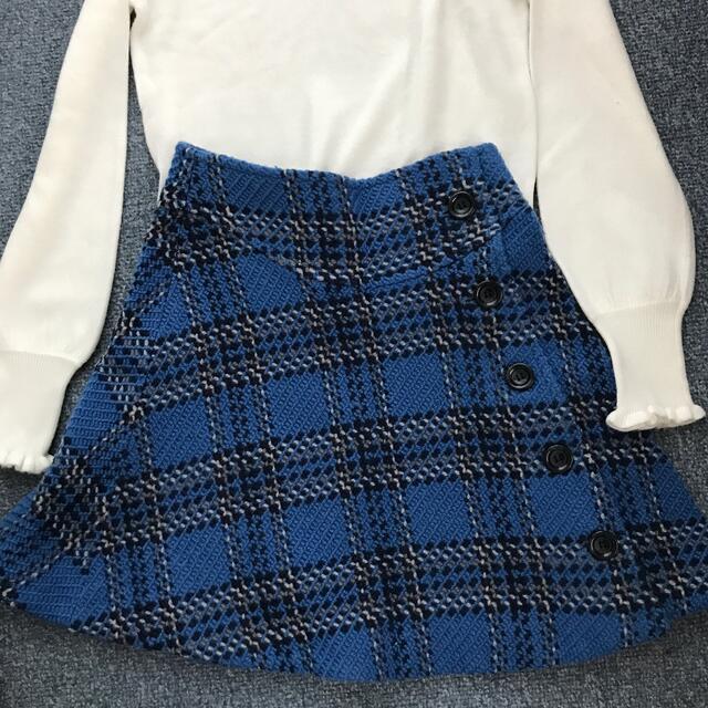 SNIDEL(スナイデル)のスナイデル　スカート二枚セット(セーターは別売り) レディースのスカート(ミニスカート)の商品写真