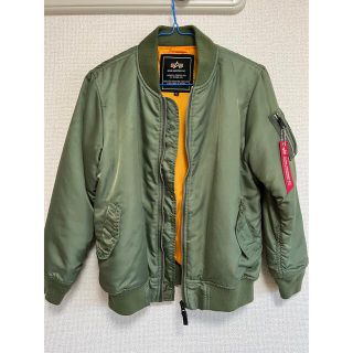 アルファインダストリーズ(ALPHA INDUSTRIES)の値下げしました！アルファインダストリーズ　ミリタリージャケット　キッズ(ジャケット/上着)