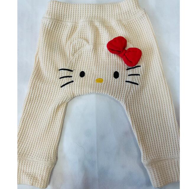 しまむら(シマムラ)のHello Kitty ✖︎ mimorand コラボレギンス キッズ/ベビー/マタニティのベビー服(~85cm)(パンツ)の商品写真