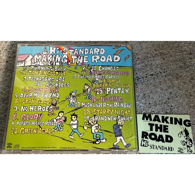nothing new ep CD ステッカー付き-