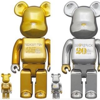 メディコムトイ(MEDICOM TOY)のBE@RBRICK 20th Model 25th Model 100％400％(フィギュア)