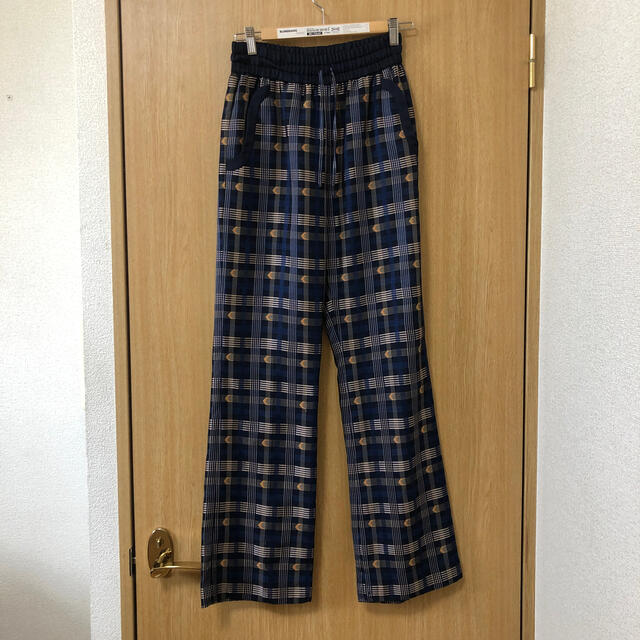 レディースmame2018aw kasuri pants 2